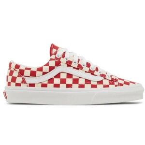 Vans 36 Checkerboard Racing Red & White Womens Size 8 / Mens 6.5